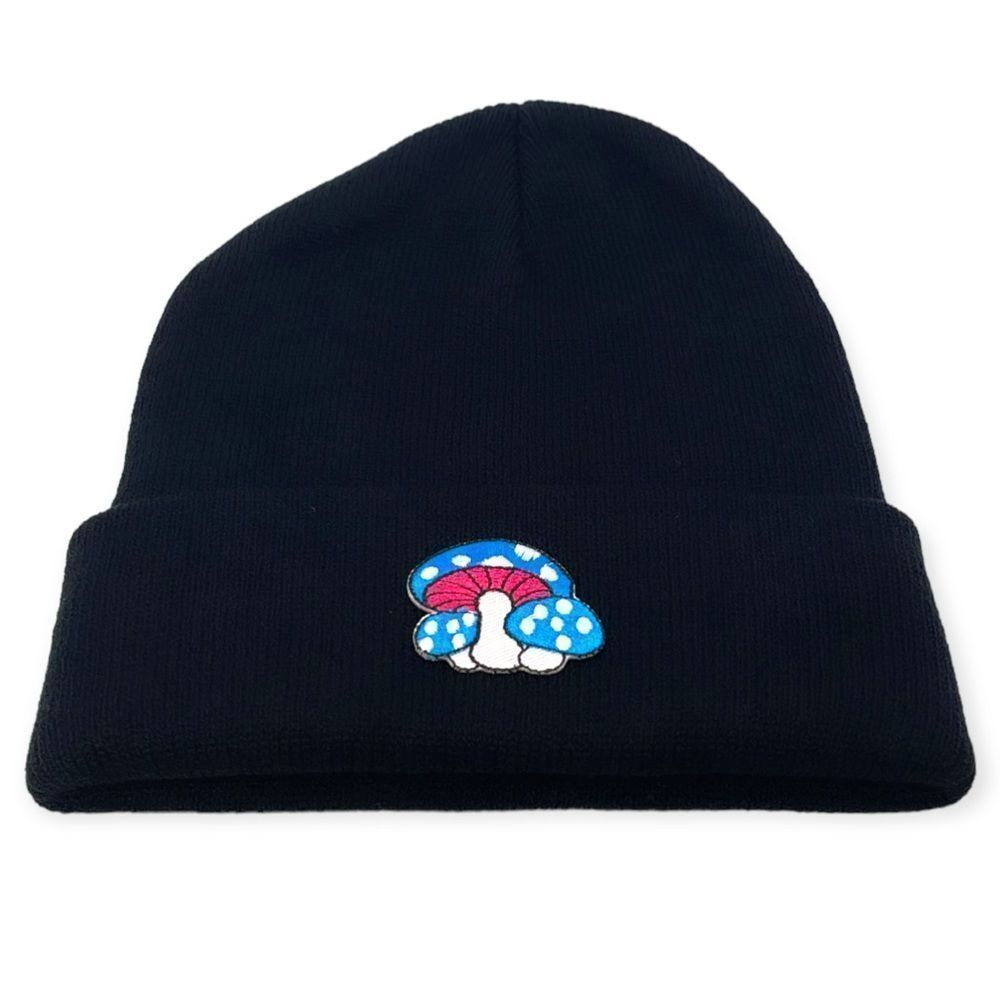 NWT Wool + Pepper Co. Mushrooms Unisex Beanie Hat